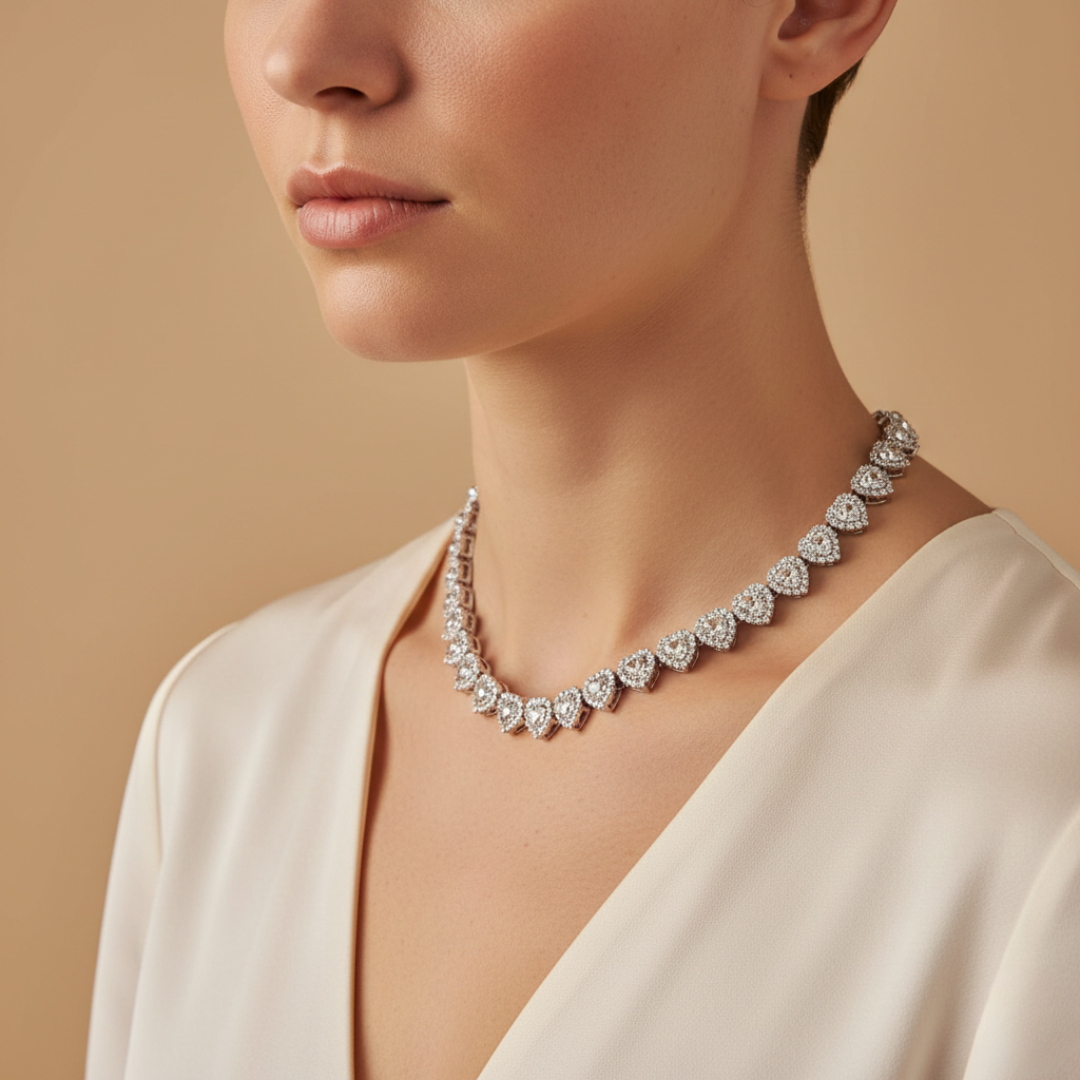 Colier Tennis Aura of Desire